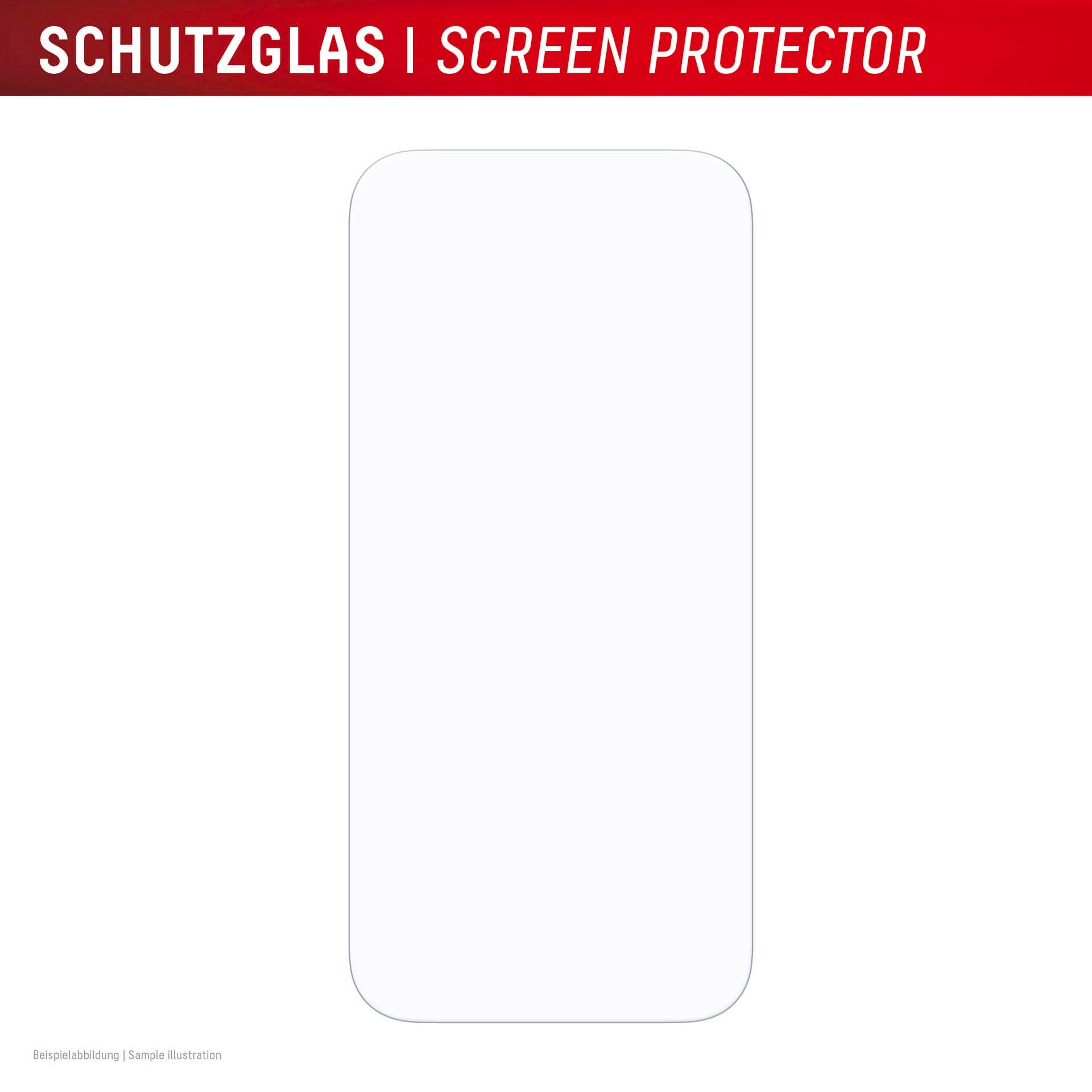 Displex Displayschutzglas »Smart Glass Screen Protector« für Apple iPhone 17;Apple iPhone 17 Pro Displayschutzfolie, Schutzfolie, Bildschirmschutz, kratz- & stossfest