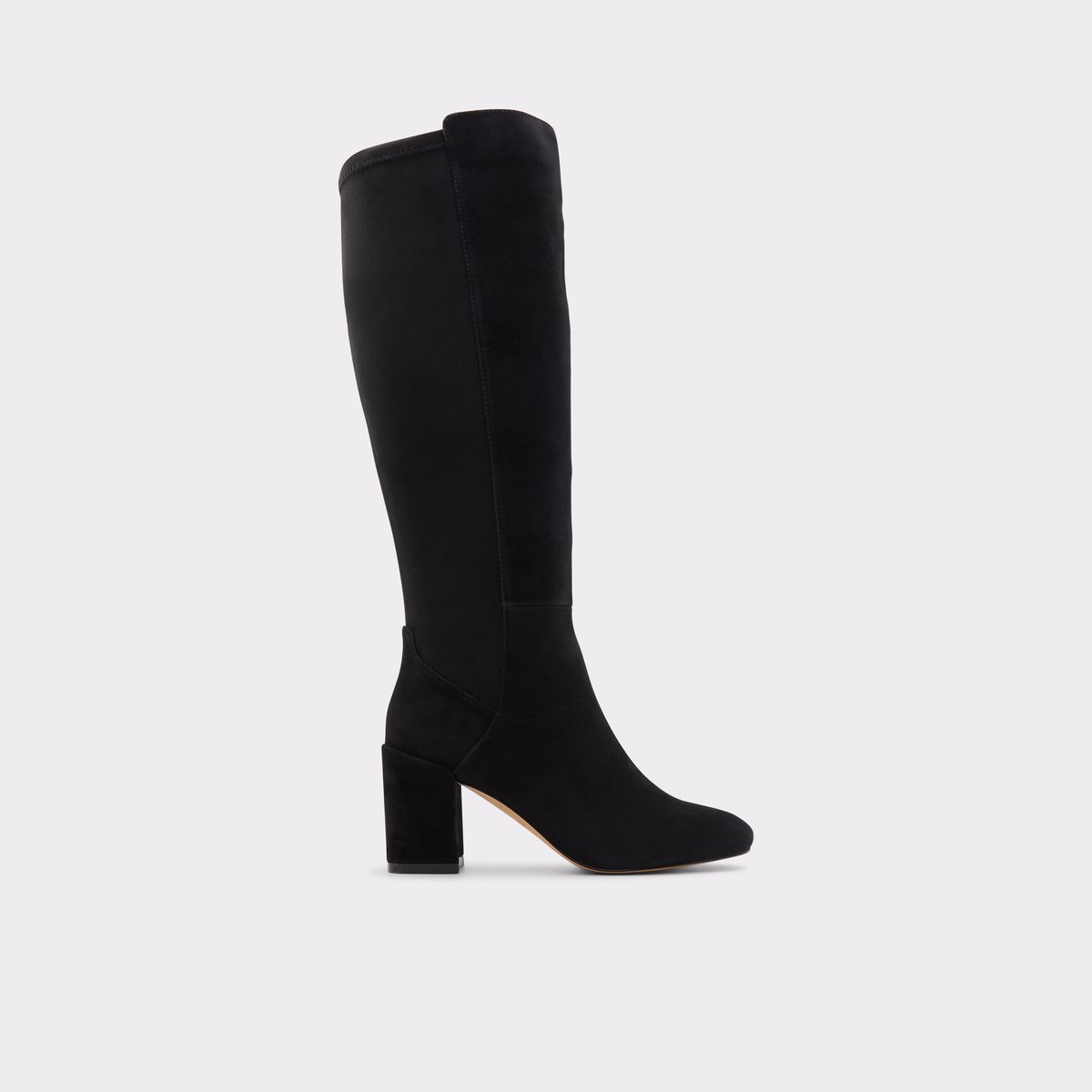 Satori Black Leather Suede Women Dress boots