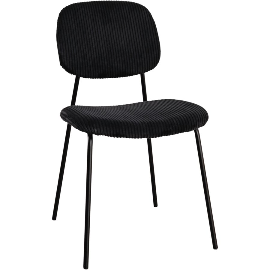 Stuhl Samy Cordstoff taupe
