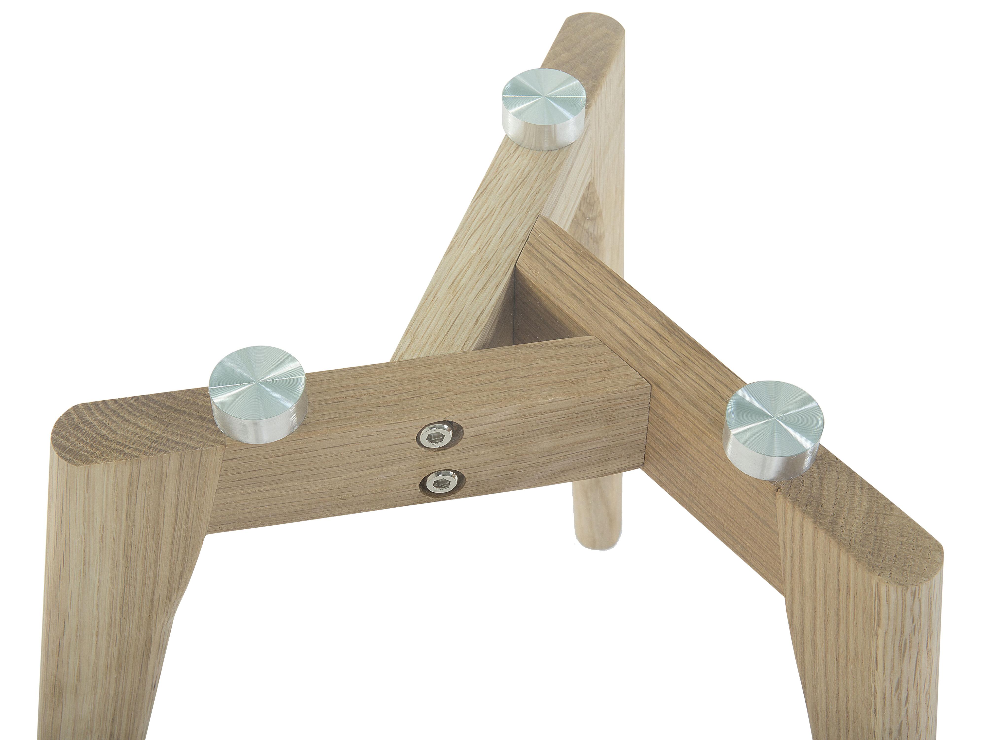Set van 2 salontafels MISSOURI Glas Transparant