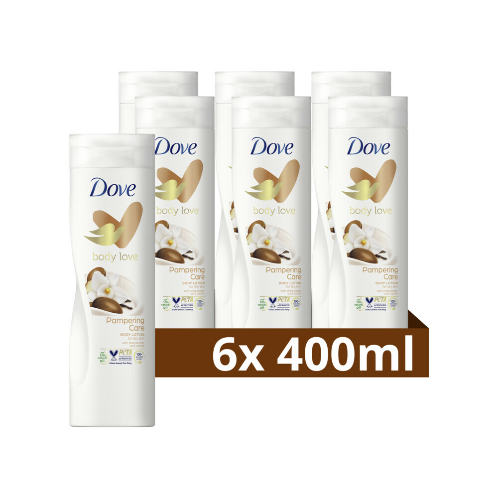 6x Dove Bodylotion Pampering Care400 ml