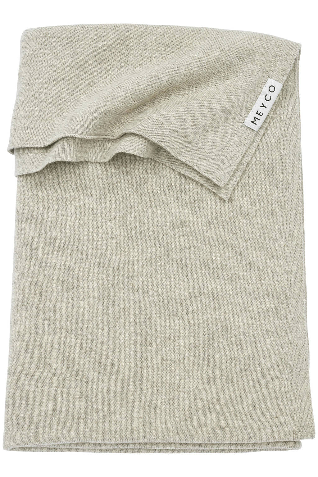 baby wiegdeken Knit Basic 75x100 cm Sand Melange