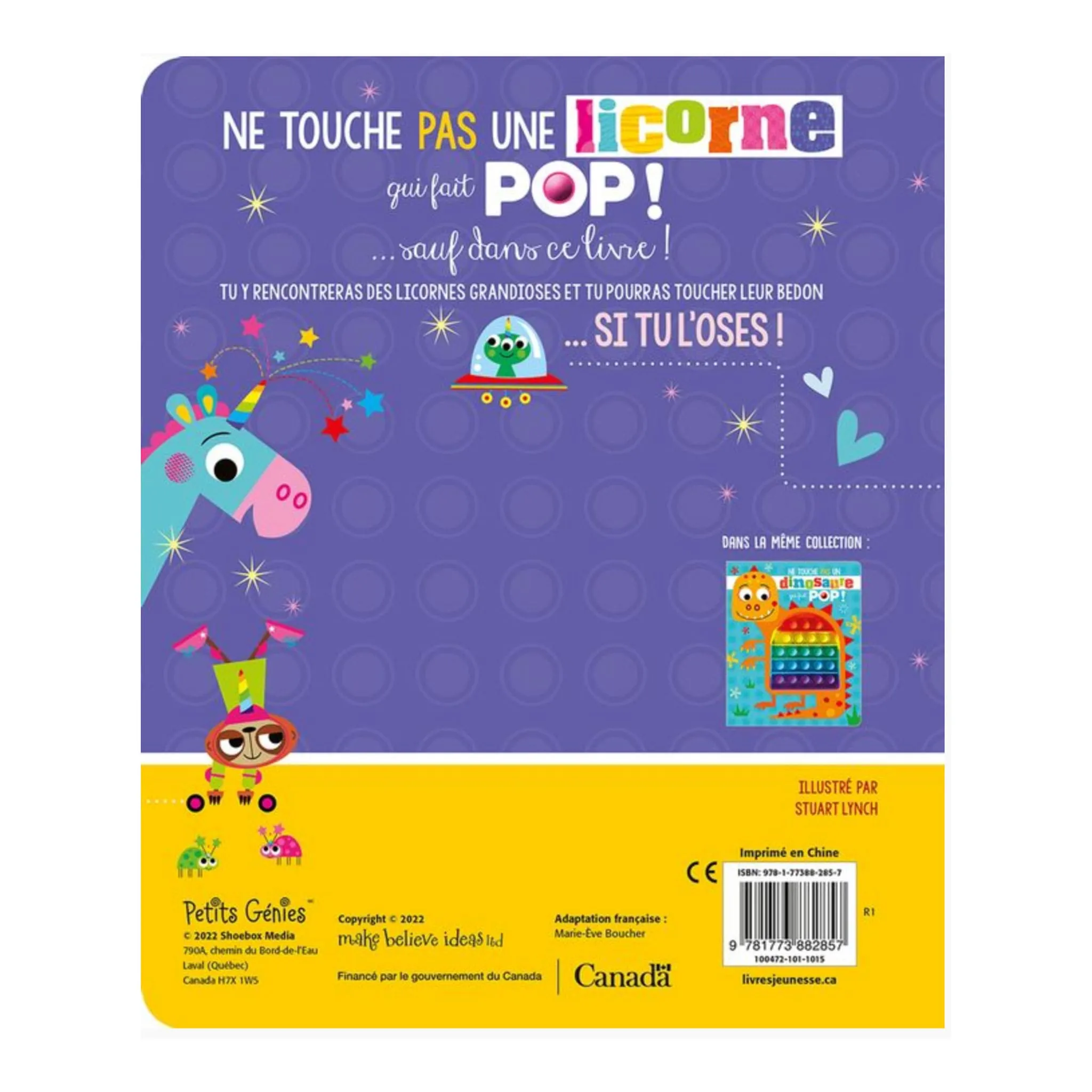 Prologue Ne Touche Pas Une Licorne Qui fait Pop!