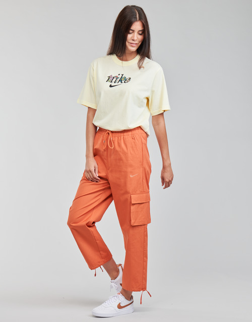 Nike - NSICN CLASH PANT CANVAS HR - Marron / Orange