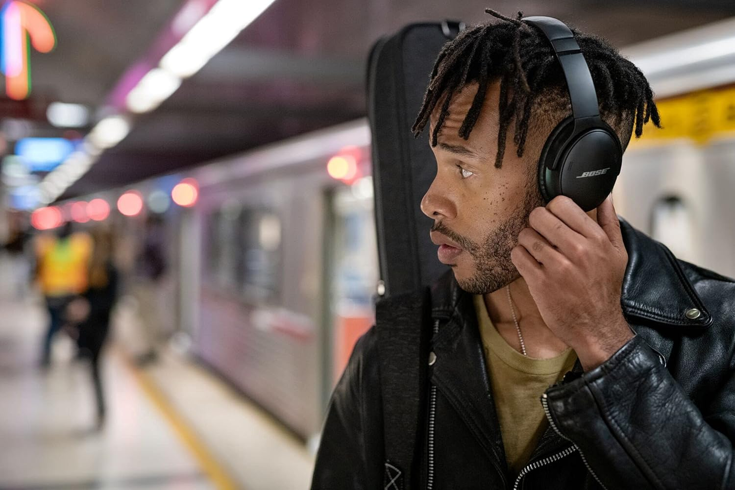 QuietComfort SE ANC Wireless Bluetooth Kopfhörer Over-Ear Headset Active Noise Cancelling (866724-0500) - Schwarz