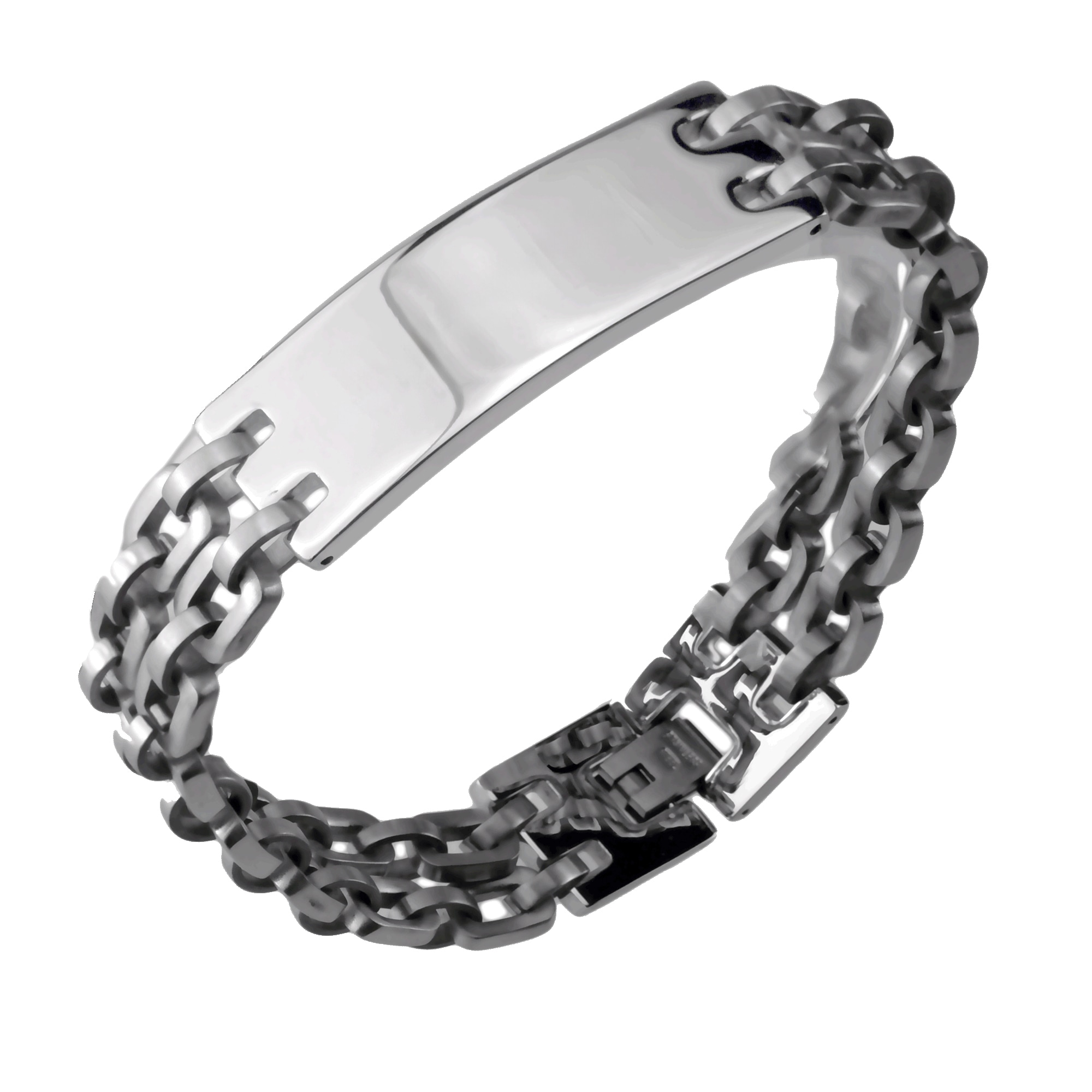 Firetti Armband »Schmuck Geschenk Armkette ID-Platte, Phantasiekette«