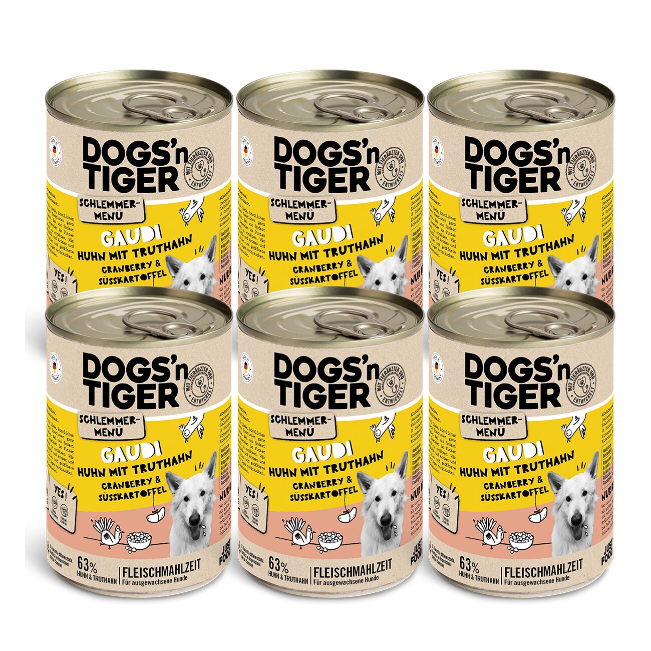 Dogs'n Tiger Gaudi 6x400 g