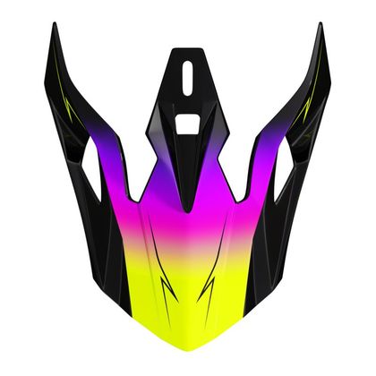 Visière Shot PULSE ENFANT X-TREM PINK NEON YELLOW GLOSSY - Bleu / Jaune
