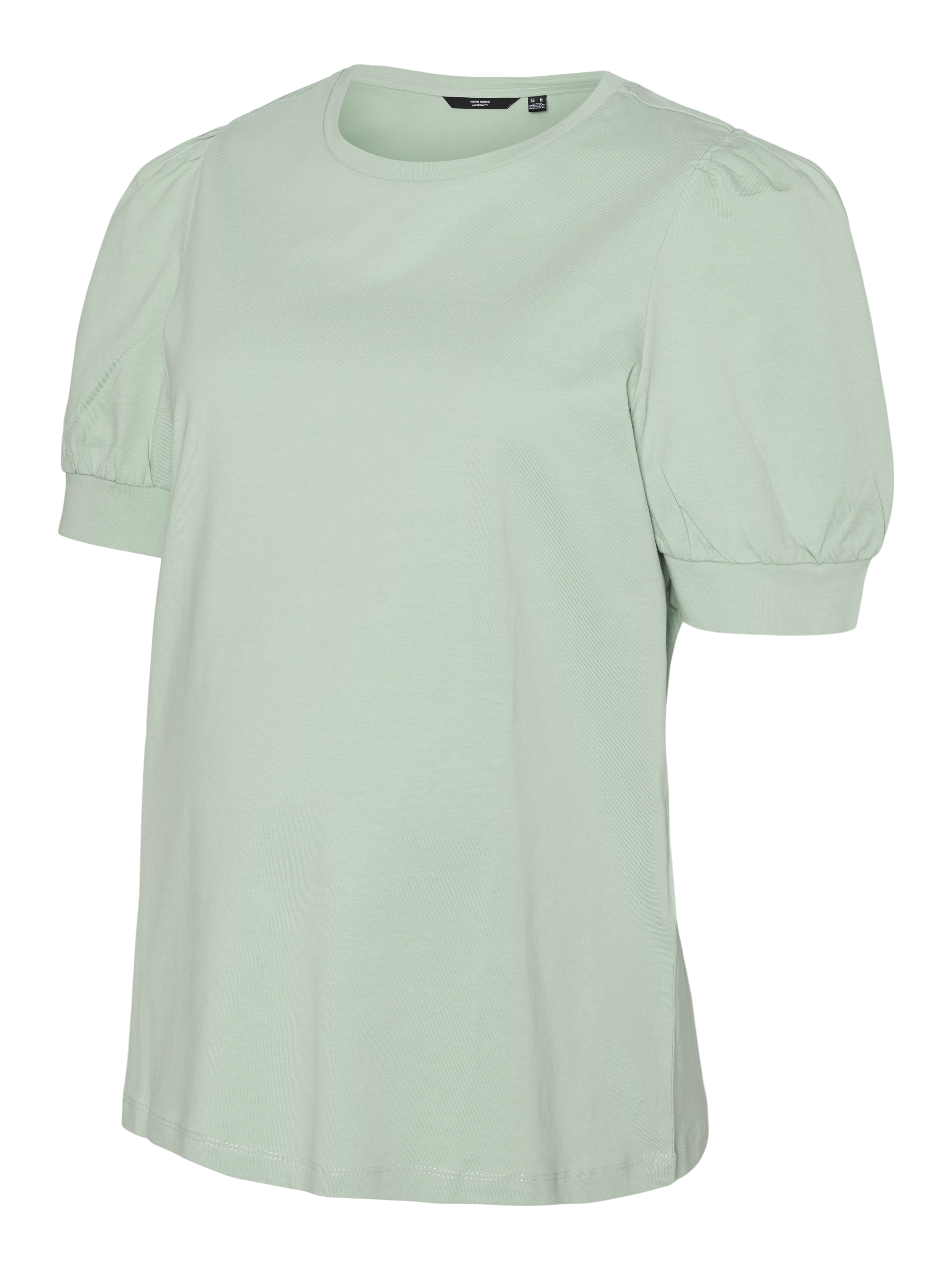 Regular fit O-hals Ballonmouwen T-shirts