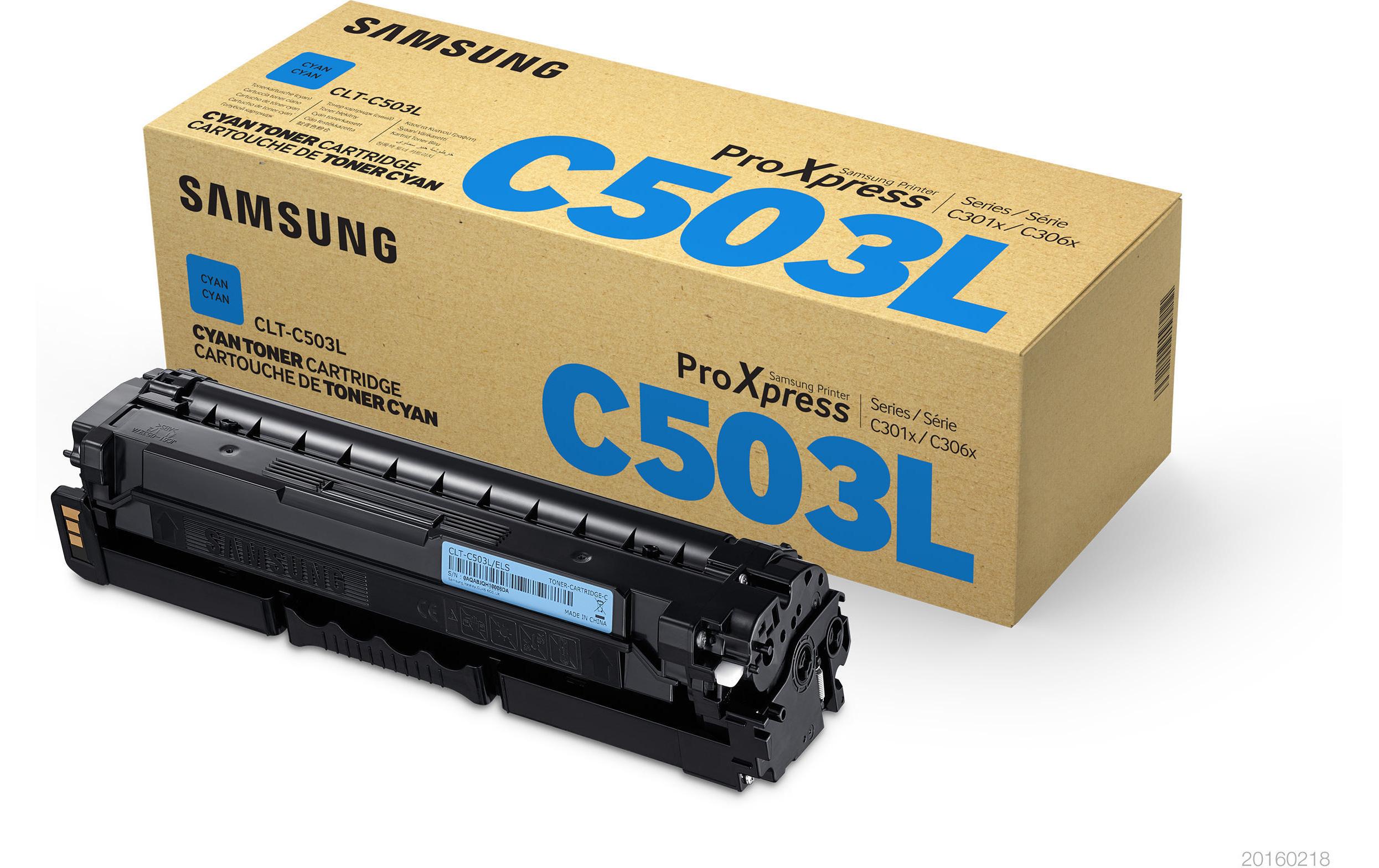 Toner CLT-C503L / SU014A Cyan<br>Toner, Cyan