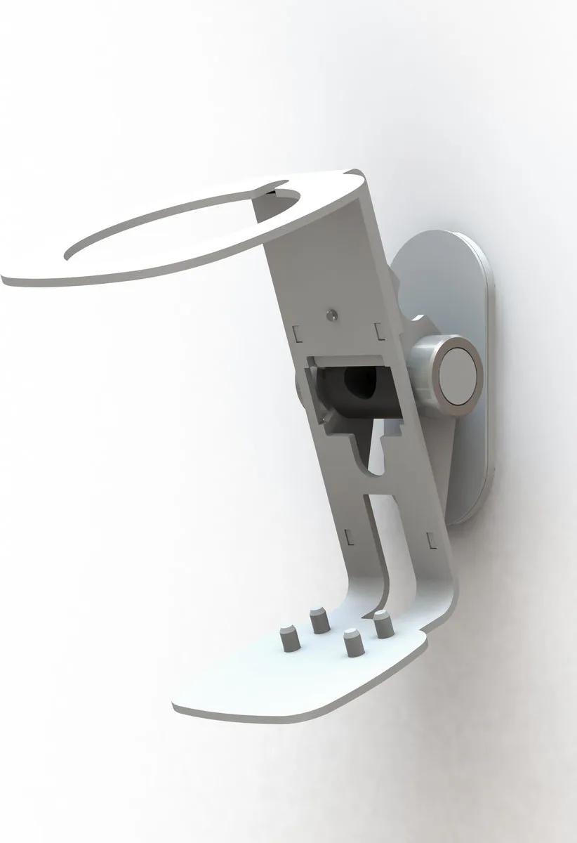 Mountson MS111 Blanc Supports pour enceintes