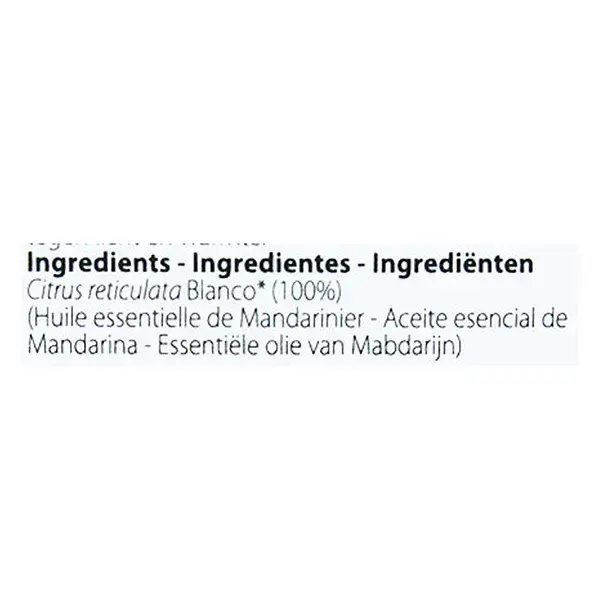 Óleo Essencial de Mandarina Orgânica Pranarom 10ml