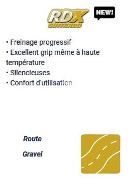 Paire de plaquettes - CL BRAKES - 4064