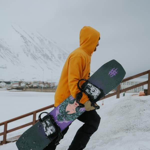 Fixation snowboard YES SELECT KOWALCHUK BLACK