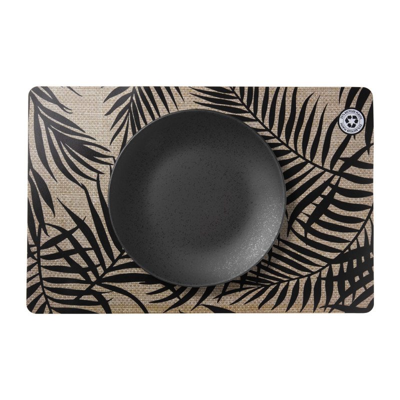 Placemat bladeren - 43.5x28.5 cm