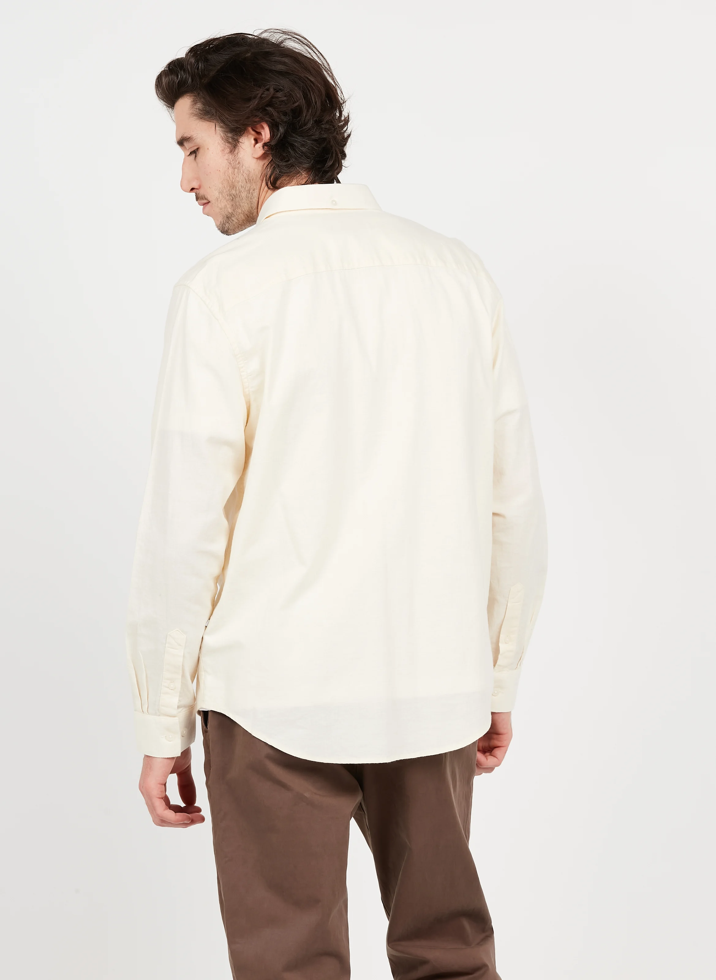 Jay 3.0 - Chemise regular-fit en coton bio | Blanc
