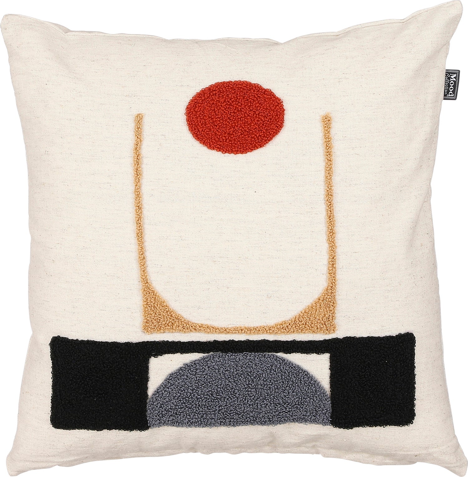 In the Mood Collection sierkussen Castello beige 45 x 45 x 10 cm