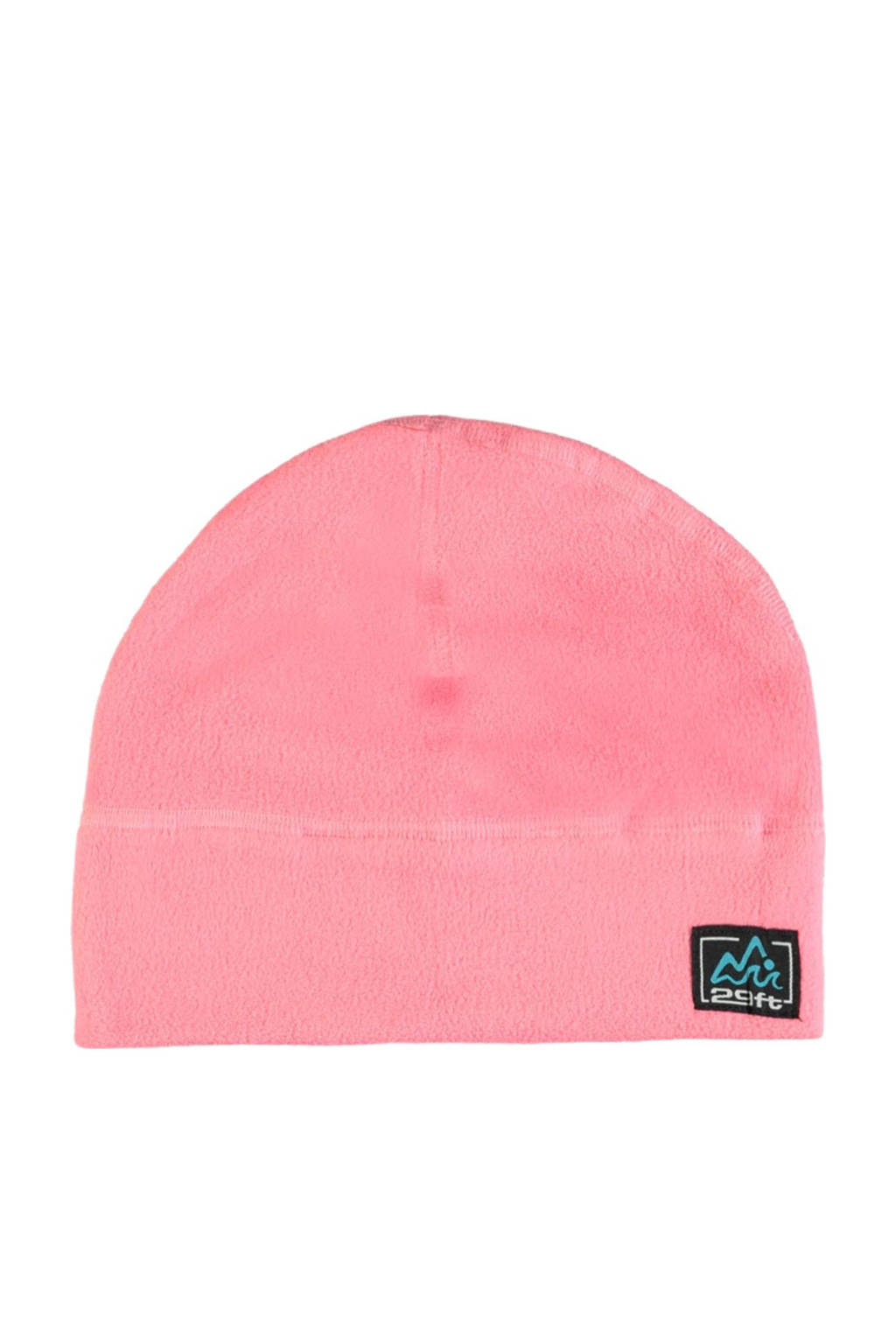 29FT fleece muts roze