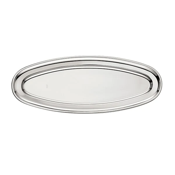 Plat ovale en inox England 59,5 cm Inoxriv