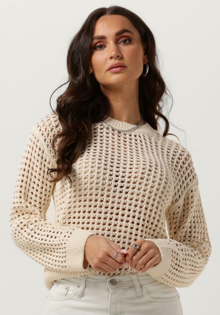 OBJECT zand object trui objcharlie l/s knit pullover