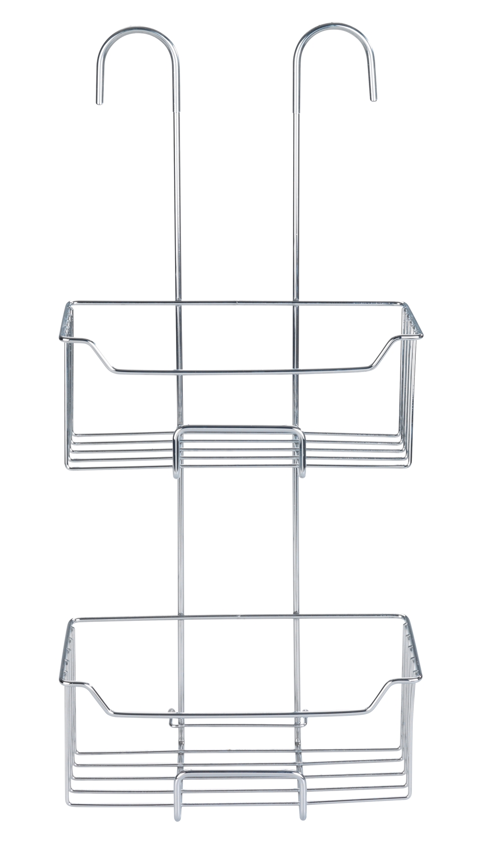 Wenko Milo douchecaddy 2-laags RVS glanzend