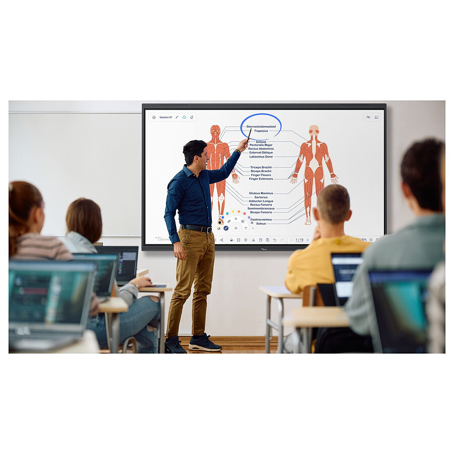 Optoma 5863RK - Ecran tactile et interactif 4K UHD