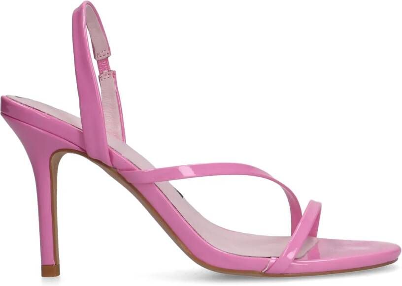 Sacha Dames Roze sandalen met naaldhak