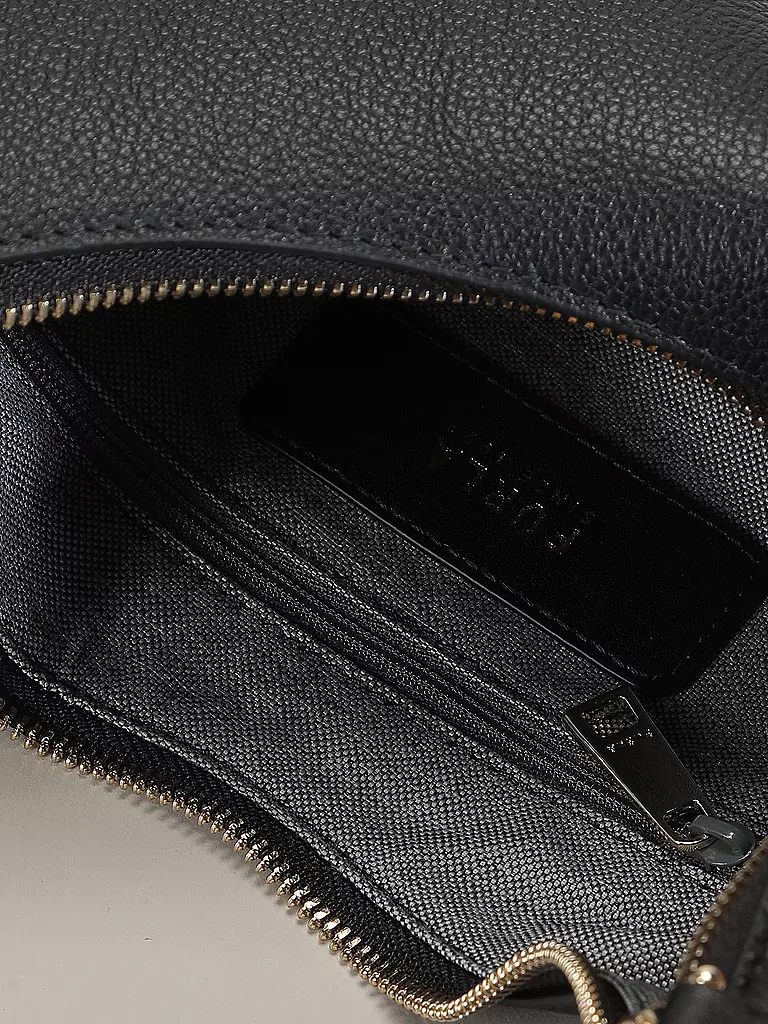 FURLA Ledertasche - Schultertasche GOCCIA Small schwarz