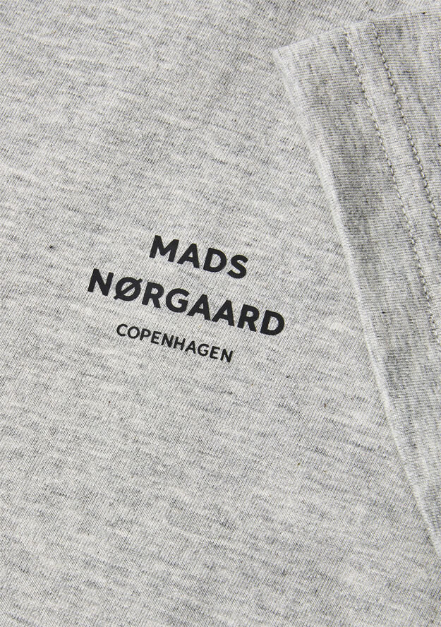 Mads Nørgaard - Copenhagen Printed Tee Thorlino Tee Grå