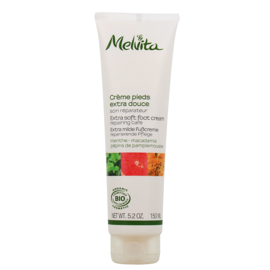 Melvita crème pieds secs, fatigués et échauffés