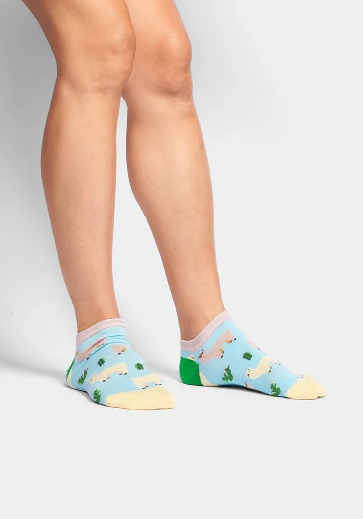 DillySocks Sneakersocken Short Alpaca Gang