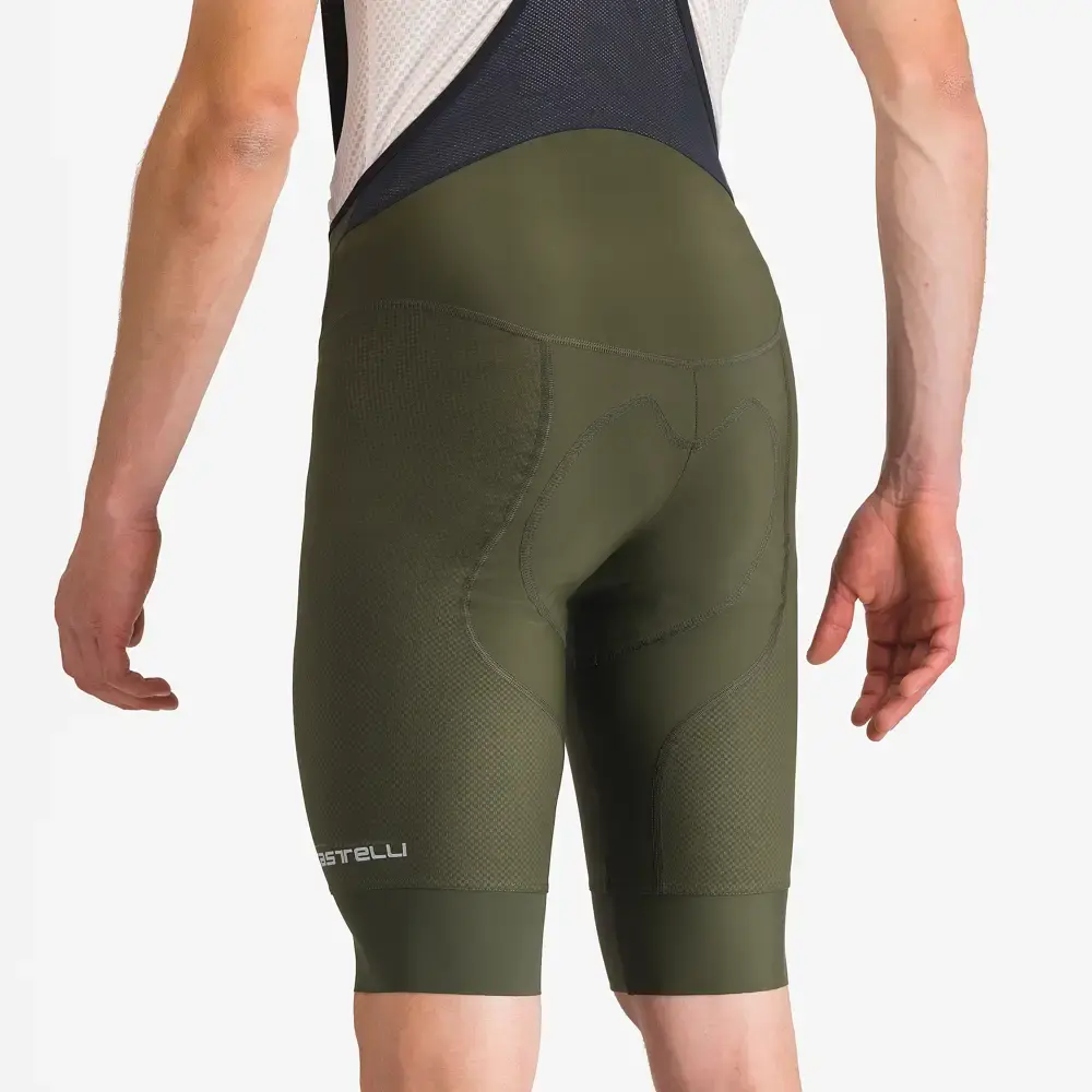 Castelli Competitizone 2 Fietsbroek Kort Donkergroen Heren