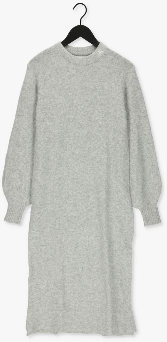 CALVIN KLEIN grijze calvin klein midi jurk fluffy yarn sweater dress