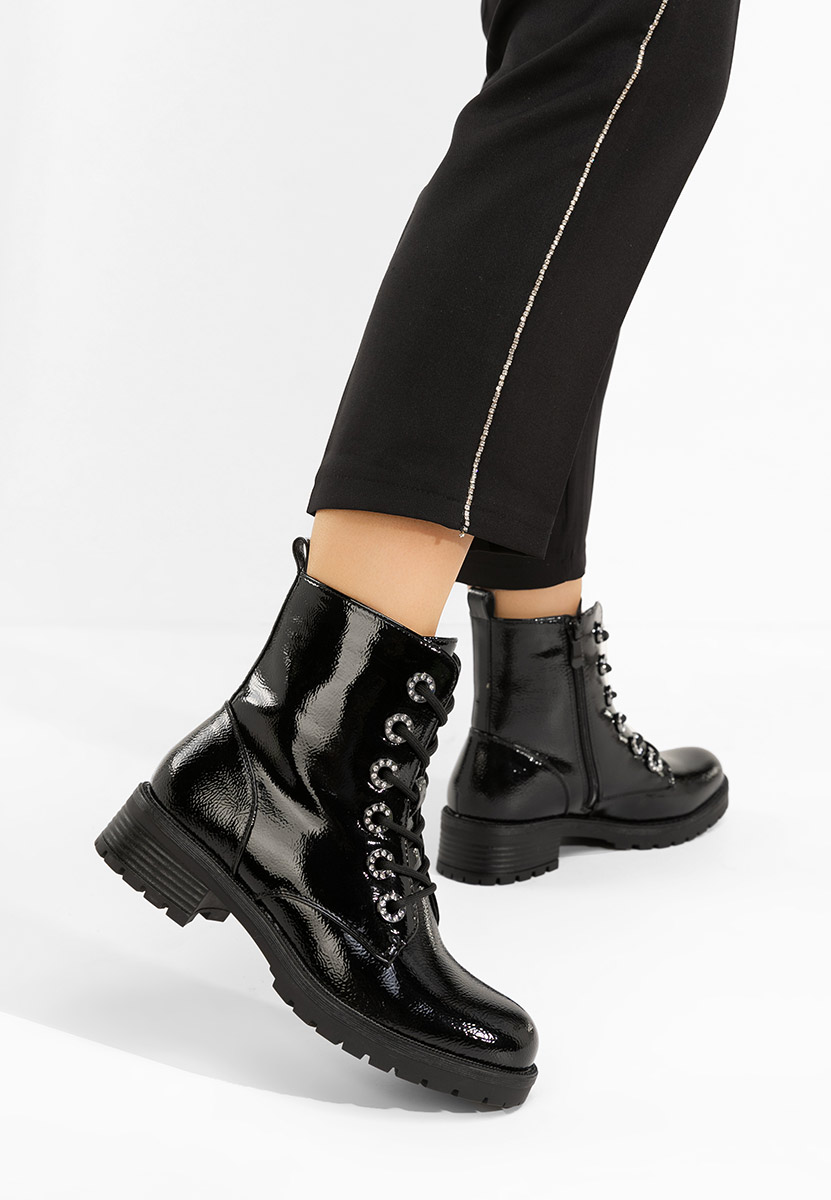 Bottines femme noires Deania