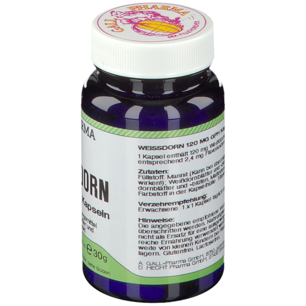 GALL PHARMA Weißdorn 120 mg