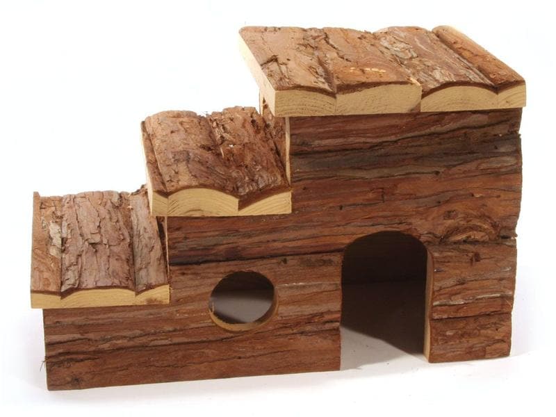SwissPet Hamsterhaus mit Treppendach Nagerhaus