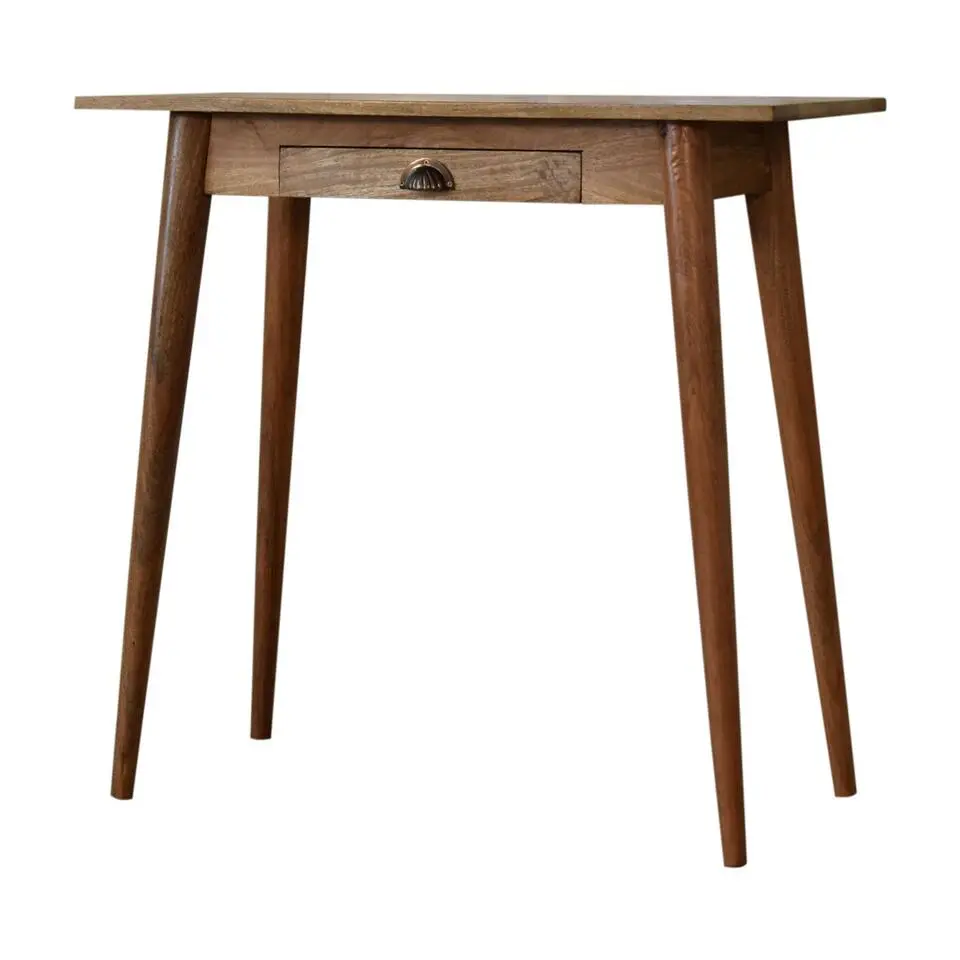 Mini Eiken-achtige Schrijftafel - Nordic Stijl