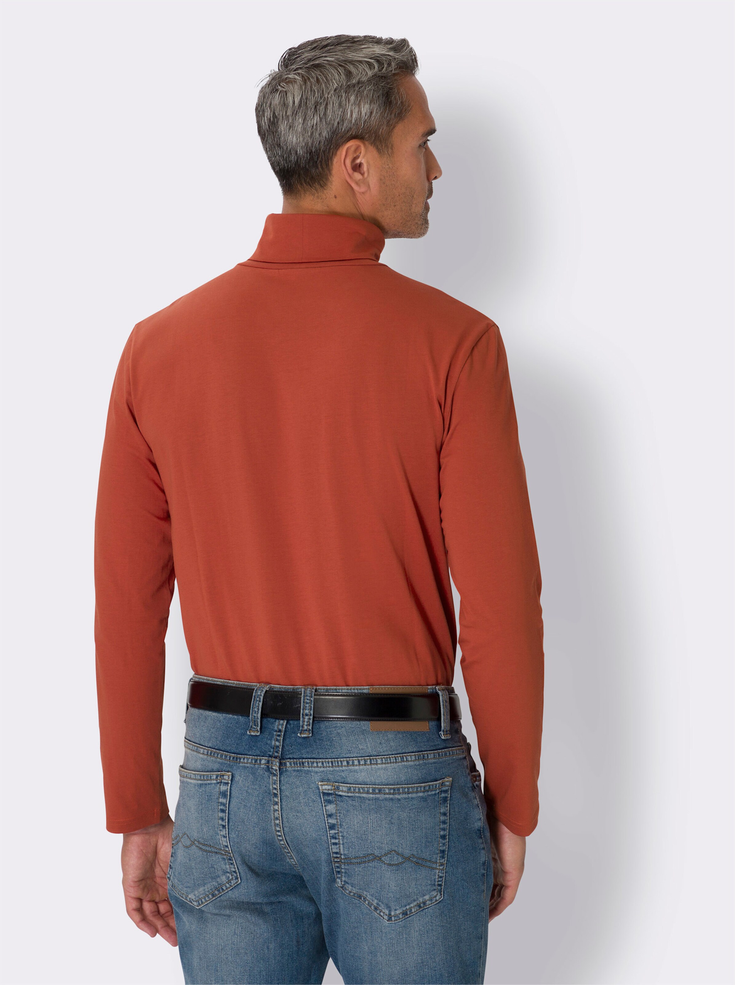 Rollkragen-Shirt