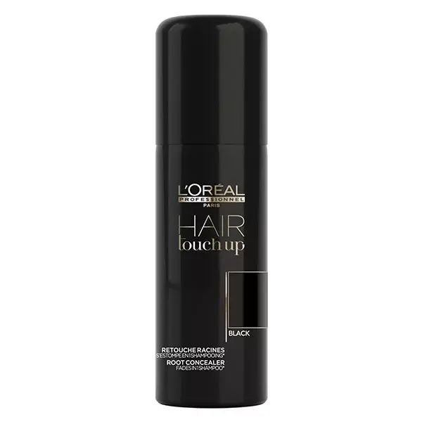 L'Oréal Professionnel Hair Touch Up Spray Retouche Black 75ml