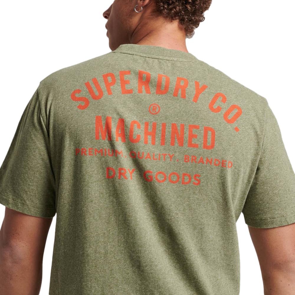 Superdry T-shirt Kaki Homme Superdry Workwear