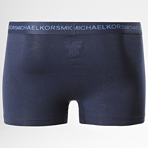 Lot De 3 Boxers Supreme Touch Supima Bleu Marine