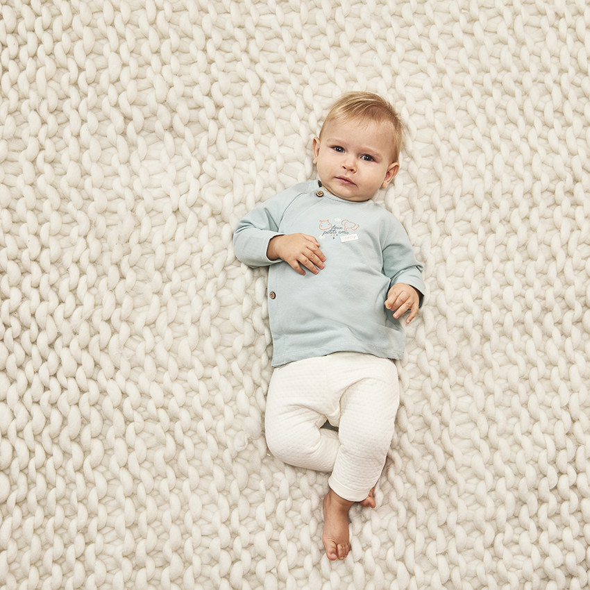 Ensemble 2 pièces matelassé pour bébé