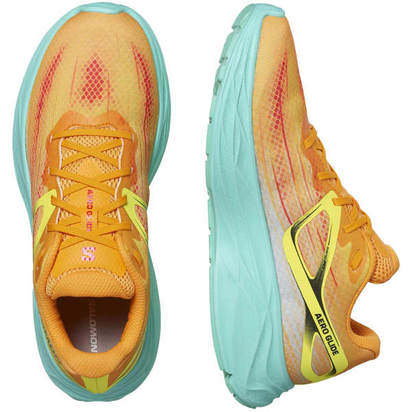 Chaussure running SALOMON AERO GLIDE ZINNA/COCKATOO/SAFETY YELLOW
