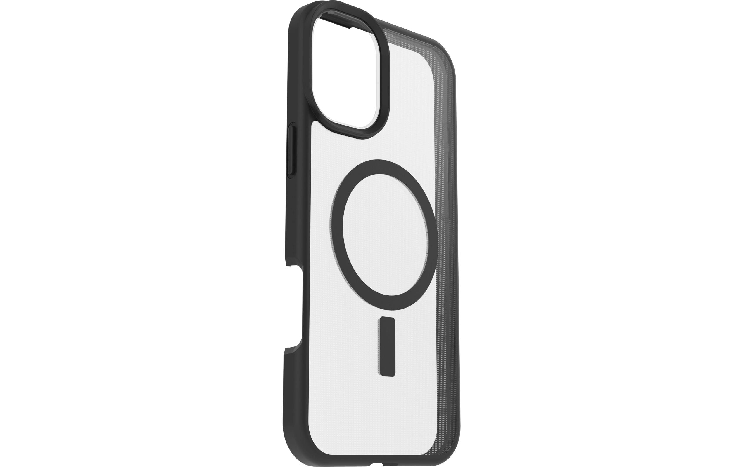 Back Cover React iPhone 16 Plus Schwarz/TransparentSchutzhülle für das Apple iPhone 16 Plus