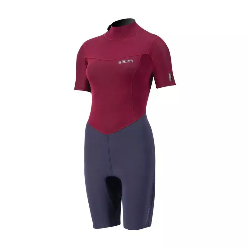 Combinaison shorty femme PROLIMIT Edge 2/2 DL FL Navy/Wine