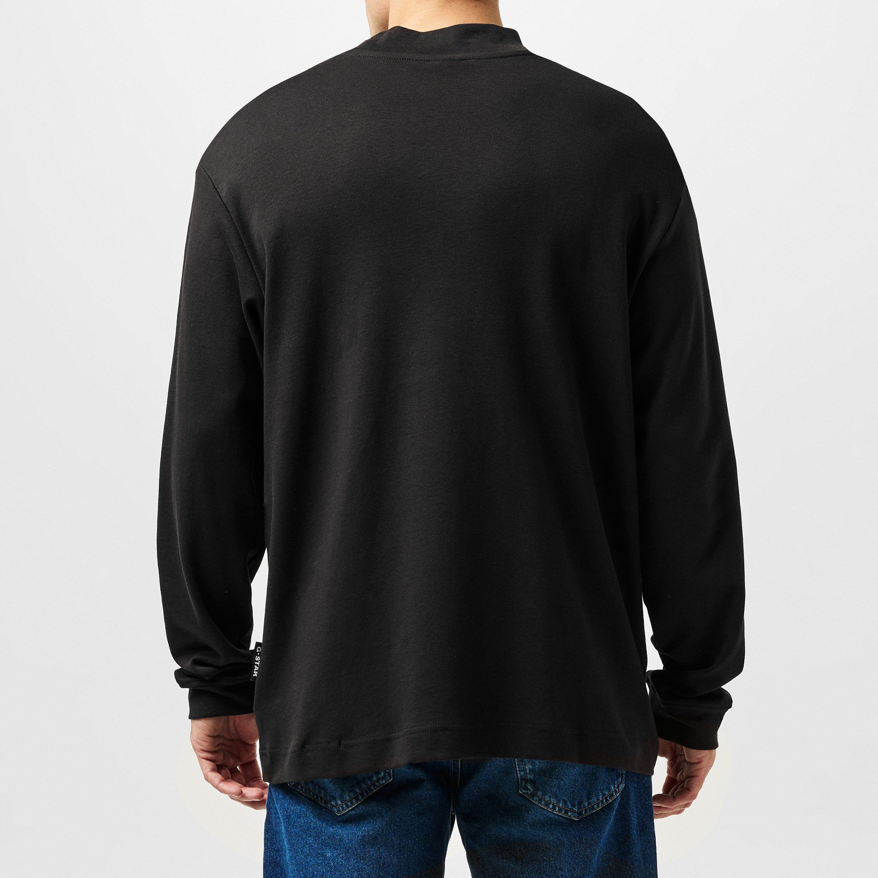G Star Mock Neck Loose T shirt