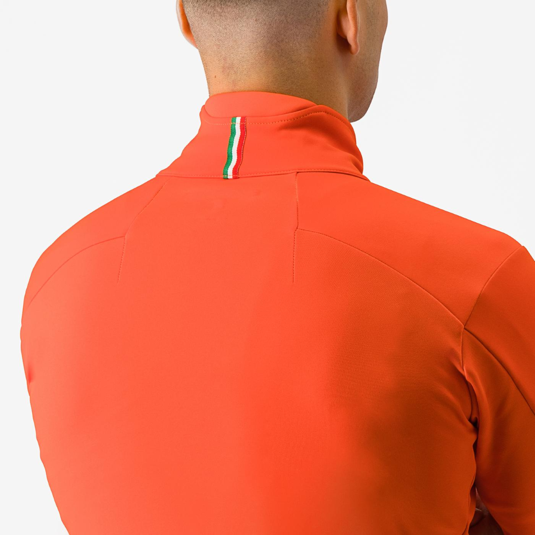 Castelli Entrata cykeljakke orange/sølv herre