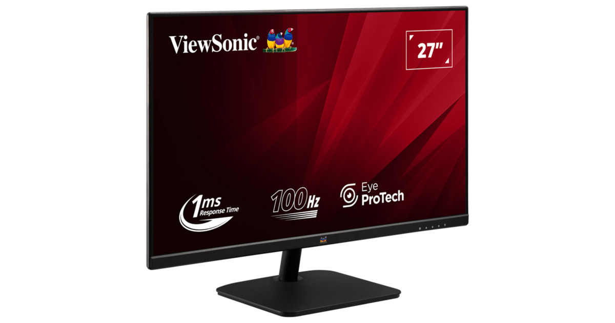 ViewSonicVA2732-H-2 Full HD 100Hz IPS Monitor, 1ms 27