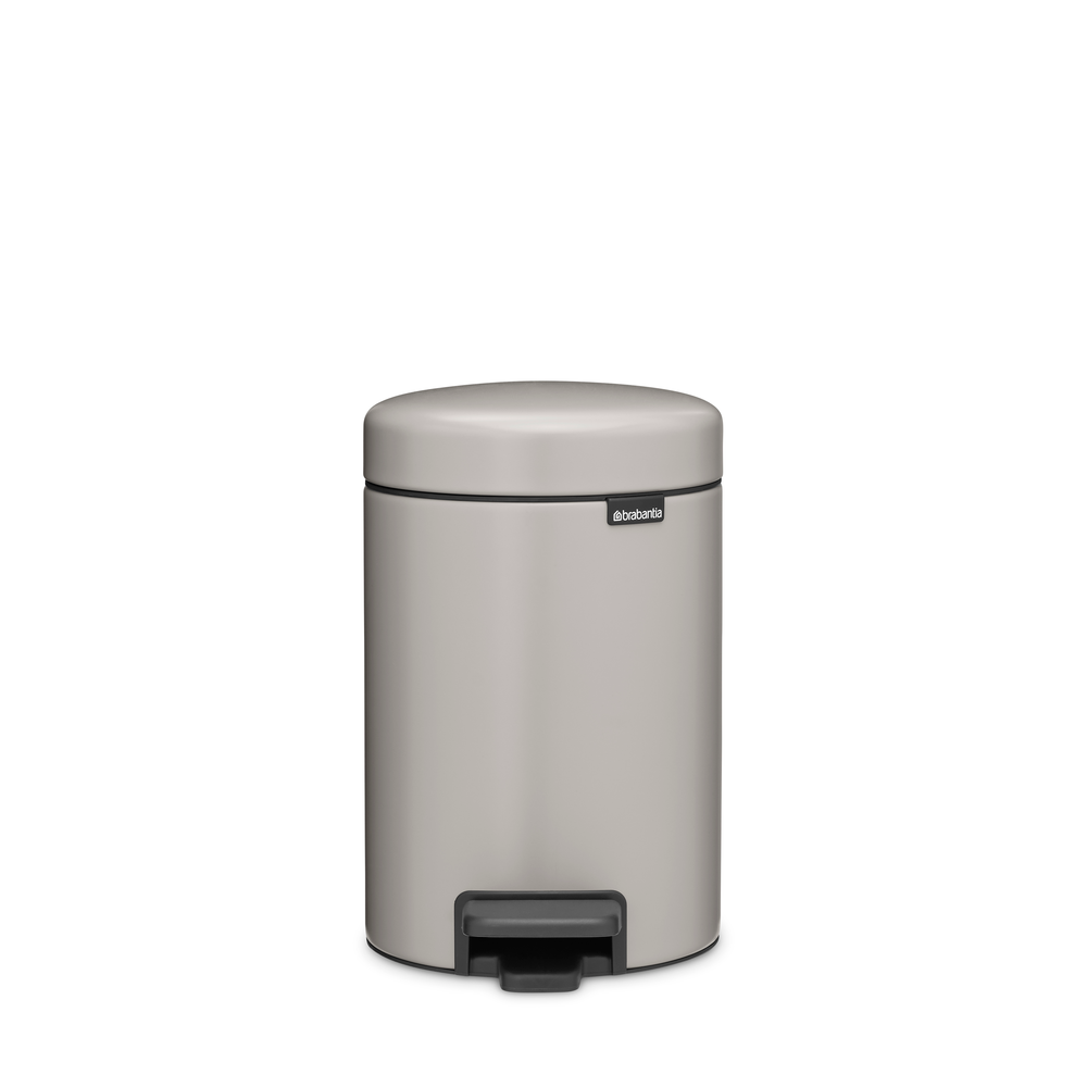 Brabantia NewIcon Pedaalemmer, 3 liter - Soft Grey