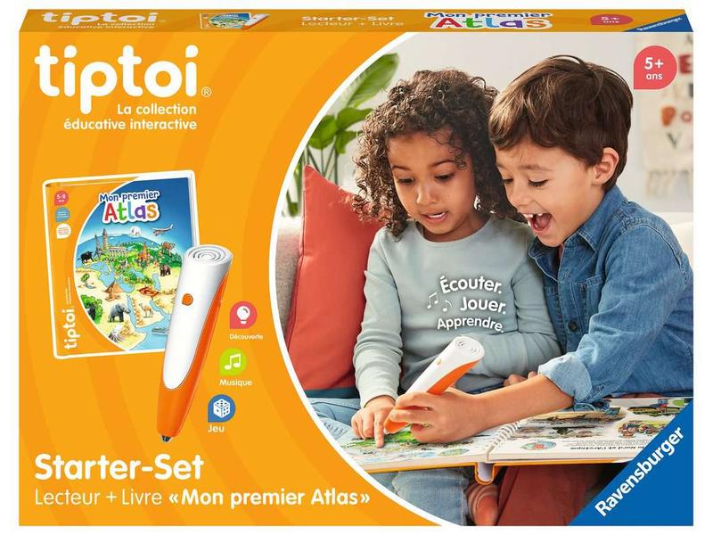 tiptoi Starter-Set Mon premier Atlas -FR- Das spielerische Lernsystem